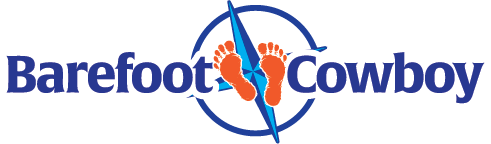 The Barefoot Cowboy Store logo