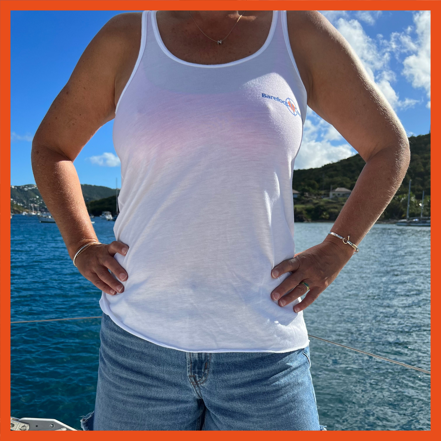 Ladie's tank top